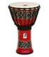 Djembe Toca Percussion modelo SFDJ 9RP Freestyle afinación por cuerdas y con acabado Bali Red (rojo)