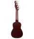 Basswood back and sides of the soprano ukulele Fender model Venice 2TS