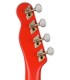 Machine head of the soprano ukulele Fender model Venice Fiesta Red