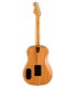 Mahogany back and sides of the electroacoustic guitar Fender model Highway Dread Mahogany