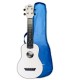 Soprano ukulele Flight model TUS 35WH Travel with a linden top white finish and bag