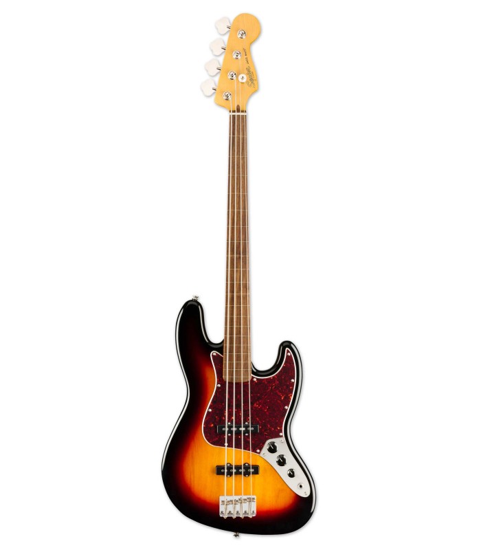 Guitarra Bajo Fender Squier Classic Vibe 60S Jazz Bass Fretless IL 3TS