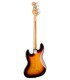 Costas da guitarra baixo Fender Squier modelo Classic Vibe 60S Jazz Bass Fretless IL 3TS
