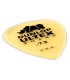 Detail of the pick Dunlop model 433R 073 Ultex Sharp with .073 thickness