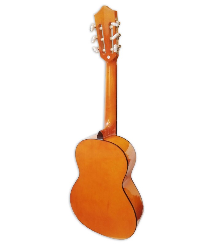 Fundo e ilhargas em tília da guitarra clássica Gomez modelo 036 3/4 natural
