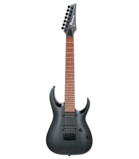 Electric guitar Ibanez model RGA742FM TGF with 7 strings and Flamed Maple Meranti woods