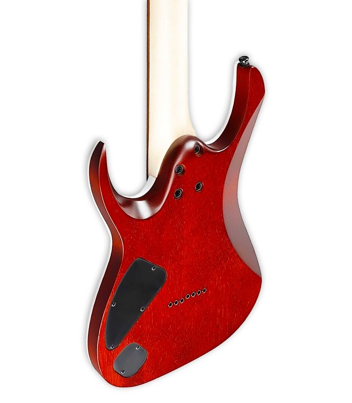 Espalda en meranti de la guitarra eléctrica Ibanez modelo RGA742FM TGF