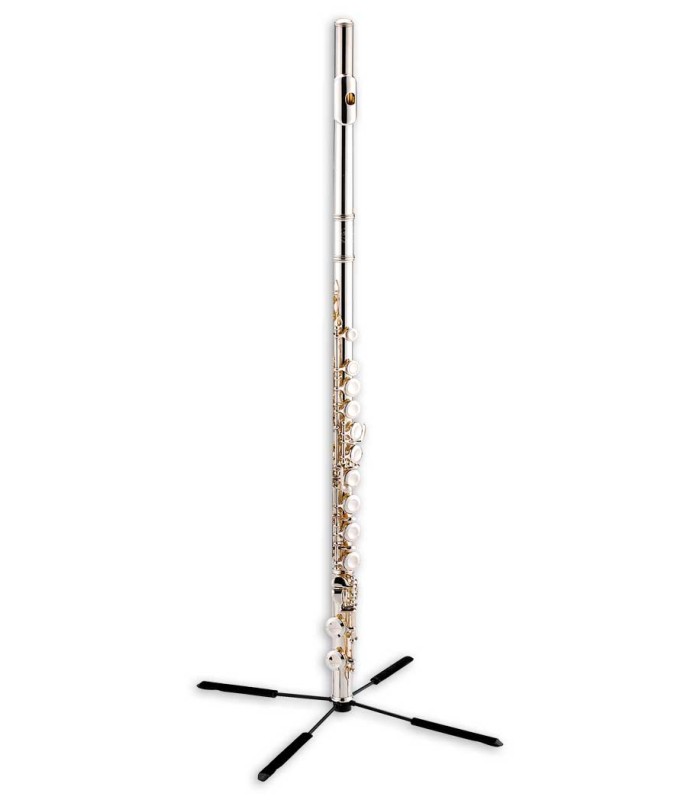 Stand Hercules model DS640B Travelite with a flute