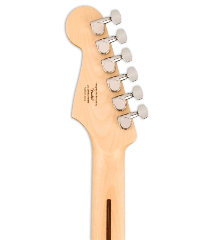 Carrilhão da guitarra elétrica Fender modelo Squier Sonic Strat MN SFG