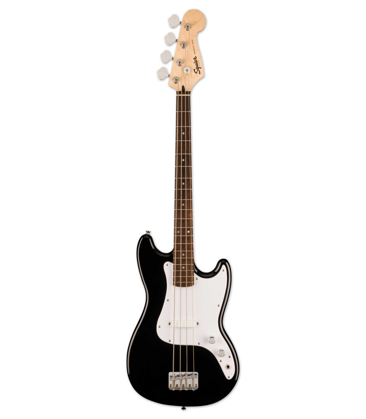 Squier Bronco Short Scale LRL Black, Electric Bass