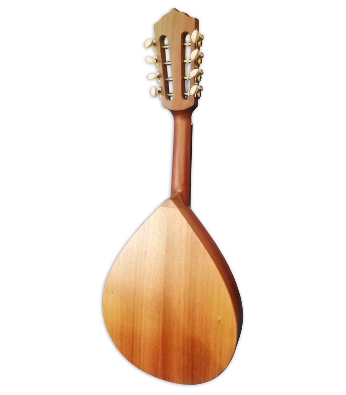 Acacia back and sides of the mandolin Artimúsica model BDBASET Tradicional Base