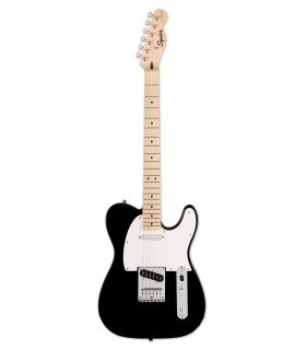 Electric guitar Fender model Squier Sonic Tele MN BK in black color