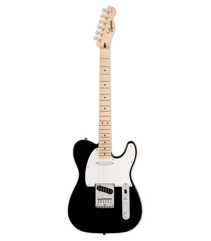 Guitarra eléctrica Fender modelo Squier Sonic Tele MN BK en color negro