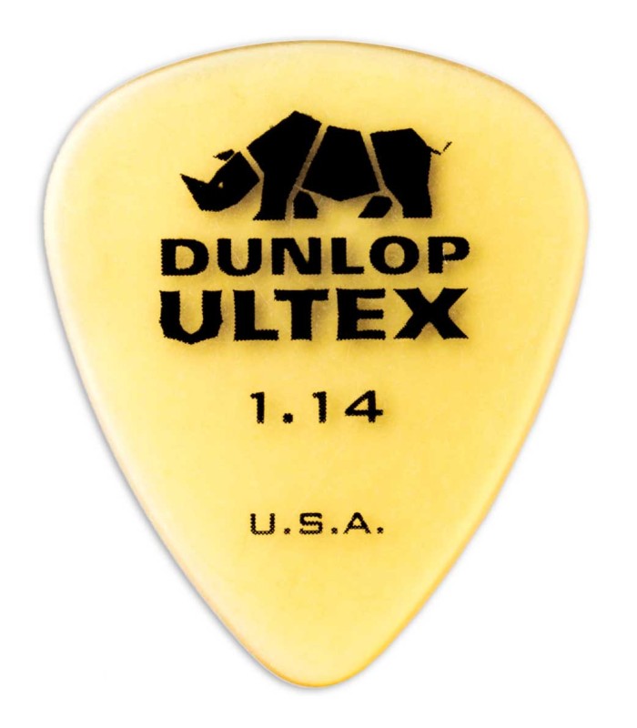 Palheta Dunlop modelo 421R 114 Ultex Standard com espessura de 1.14 mm
