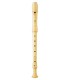 Flauta bisel Moeck modelo 3110 Rondo sopranino em maple e com digitação alemã