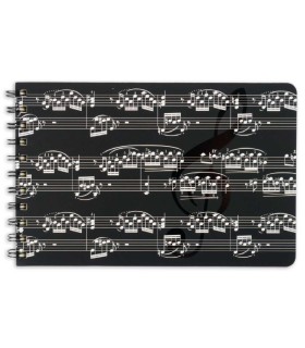 Portada del cuaderno pautado Agifty modelo N 1030 6 Partituras Bajo