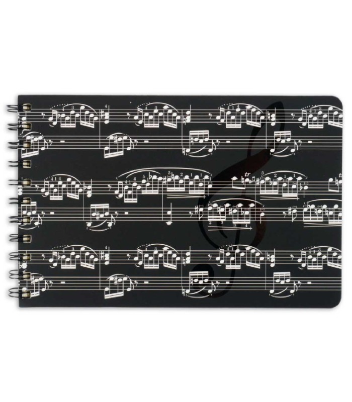 Portada del cuaderno pautado Agifty modelo N 1030 6 Partituras Bajo