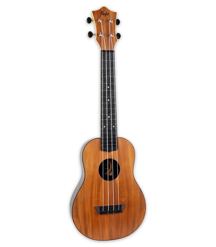 Ukulele concerto Flight modelo TUC 55 Travel com tampo em acacia