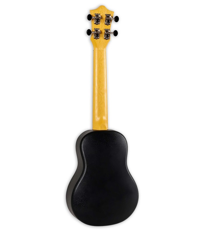 Rounded ABS back of the concert ukulele Flight model TUC 55 Travel