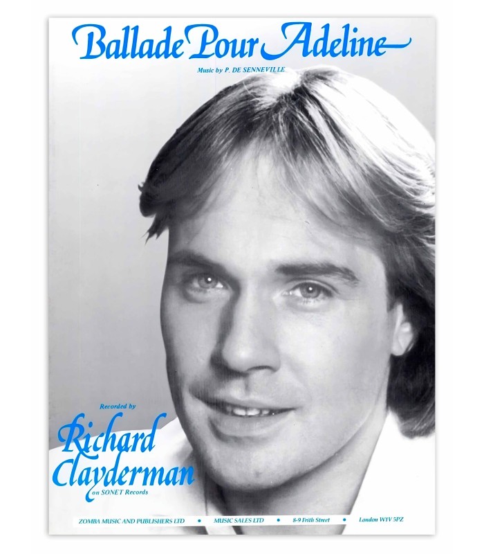Capa do livro Ballade pour Adeline Piano
