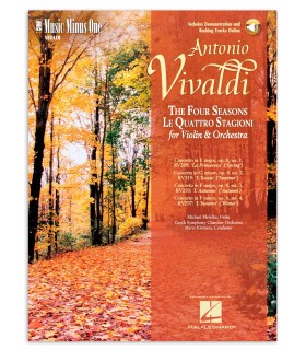 Portada del libro Antonio Vivaldi The Four Seasons Violín y Orquesta HL