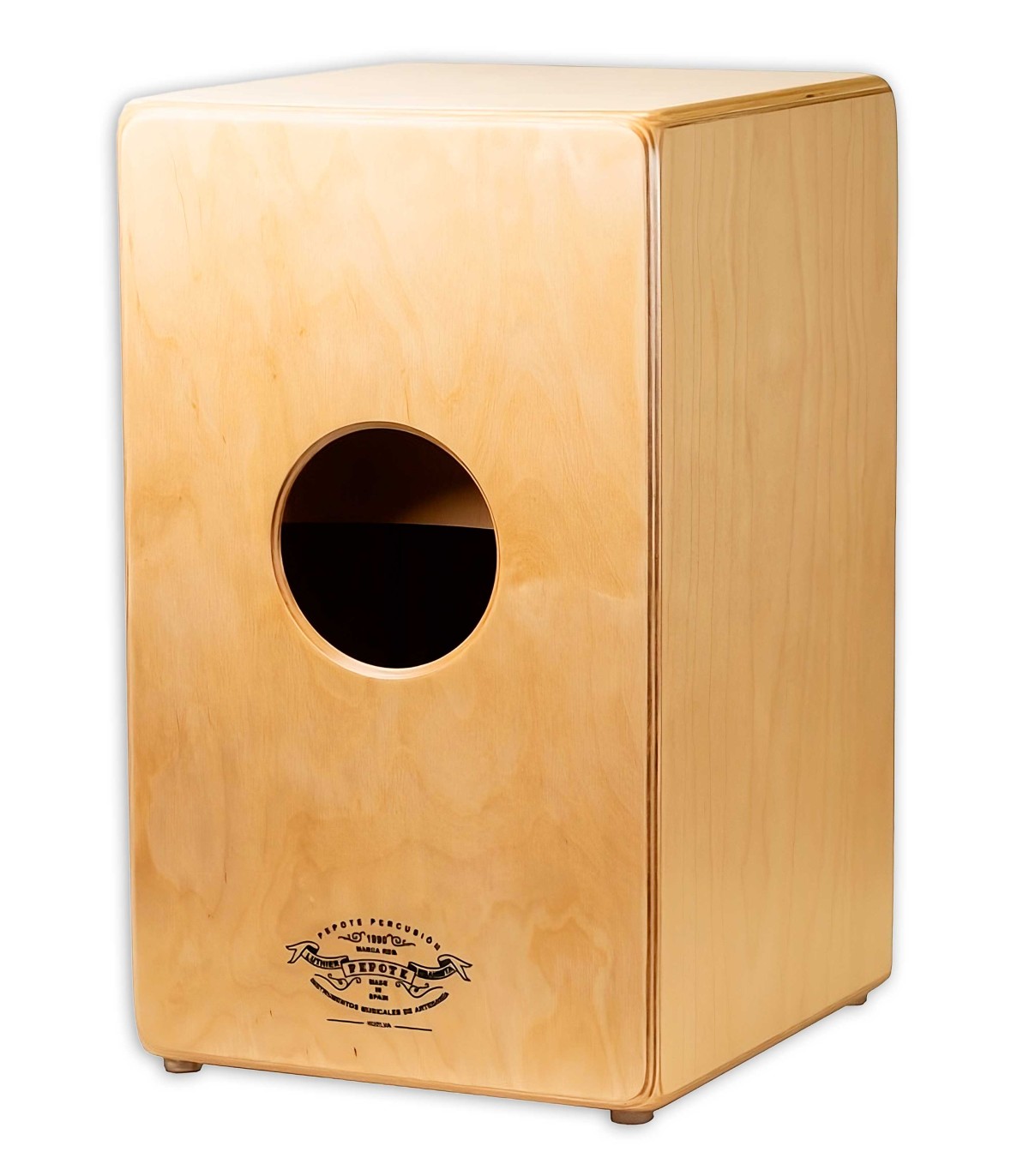 Pepote Jaleo Black Top Cajon Sal o Musical