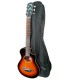 Electroacoustic guitar Yamaha model APXT2 of 3/4 size with cutaway and OVS Old Violin Sunburst finish