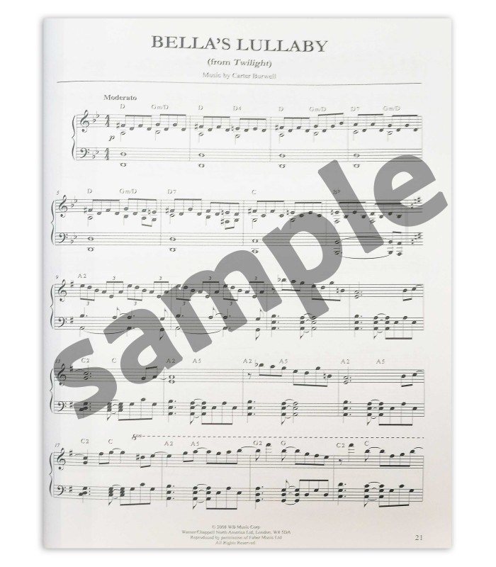 Sample of the book Piano New Composers Vol 2