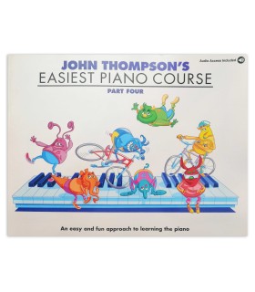Cover of the book Thompson Easiest Piano Course 4 new edition with online audio
