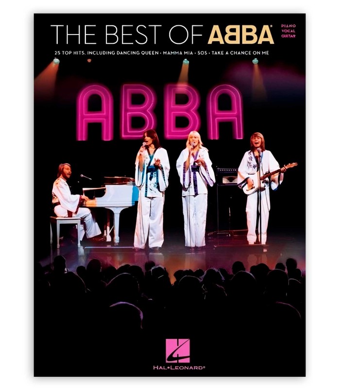 Capa do livro The Best of ABBA HL