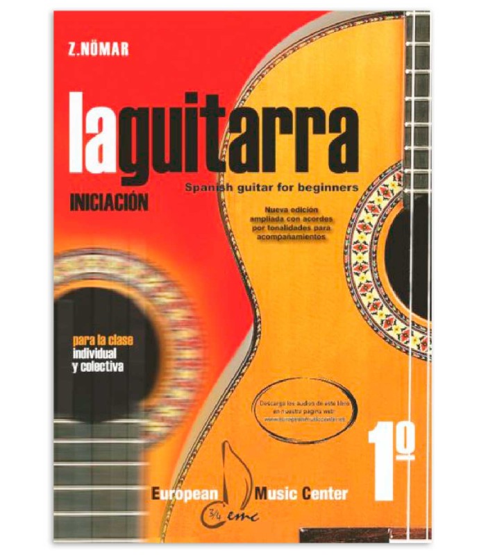 Capa do livro Z Nomar La Guitarra Iniciación Vol 1