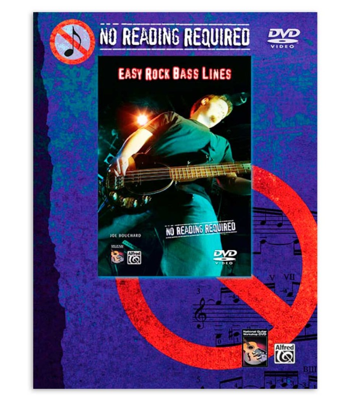 Cover of the DVD No Reading Required: Easy Rock Bass Lines
