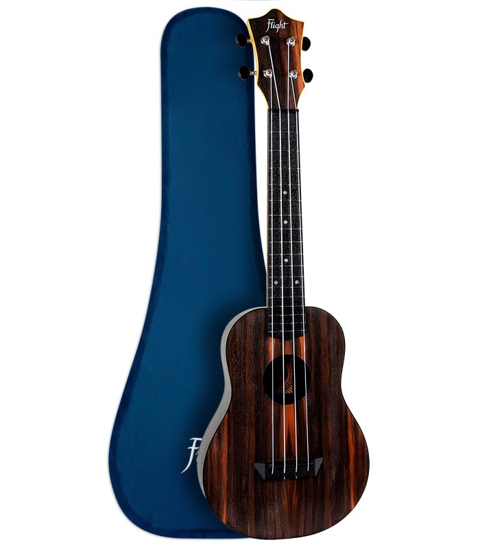 Concert ukulele Flight model TUC 55 Travel Amara with bag