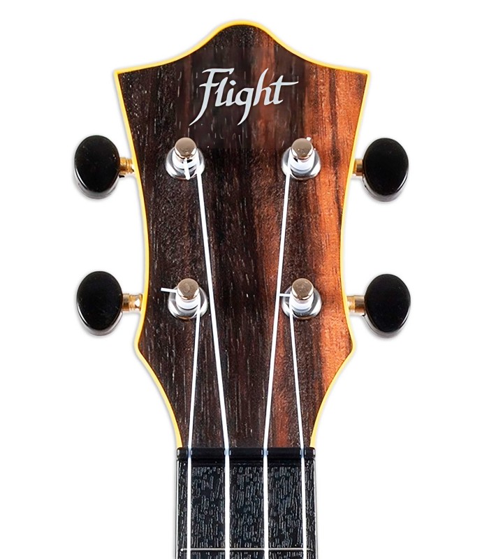 Cabeça do ukulele concerto Flight modelo TUC 55 Travel Amara