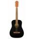 Folk guitar Fender model FA-15 3/4 Black