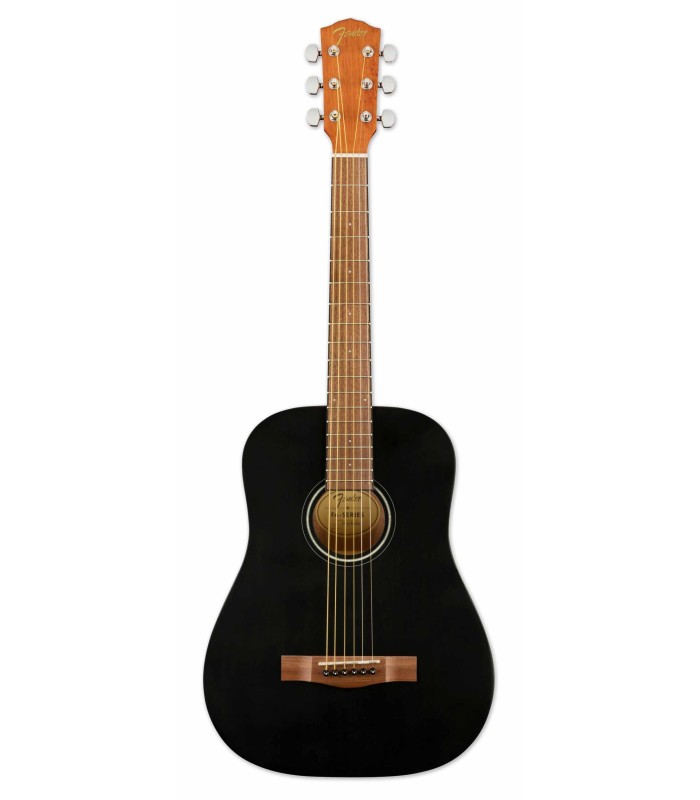 Folk guitar Fender model FA-15 3/4 Black