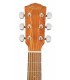 Head of the folk guitar Fender model FA-15 3/4 Black