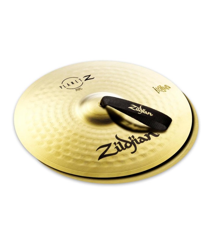 Par de platillos de banda Zildjian modelo 18 Planet Z Band