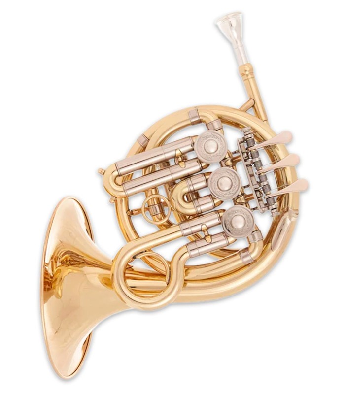 Trompa
Harmonia John Packer JP905 Mini Sib Dourada com Estojo