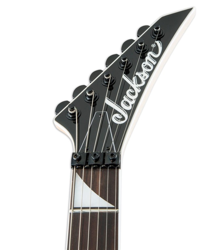 Cabeça da guitarra elétrica Jackson modelo JS32 King V AH Black