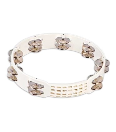 Tambourine LP model LPA192 of 10" with white frame