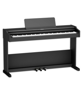 Digital piano Roland model RP107-BKX of 88 Keys and 3 pedals with stand black
