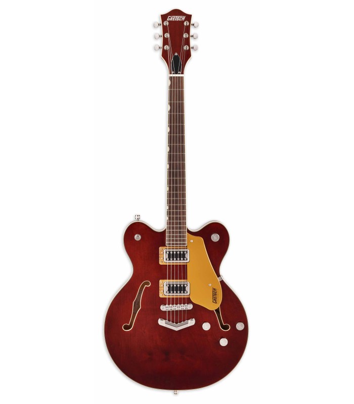 Guitarra eléctrica Gretsch modelo G5622 Streamliner Center Block DC en color Aged Walnut
