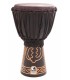 Djembe Toca Percussion model ABMD 8 Freestyle Rope Tuned with Black Mamba finish