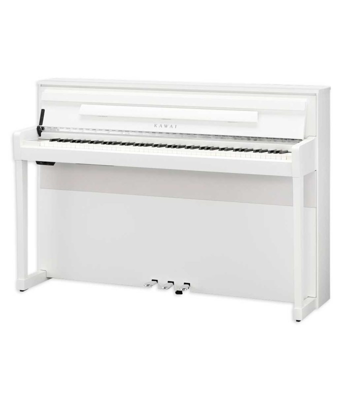 Piano digital Kawai modelo CA99 WH de 88 teclas con acabado en blanco