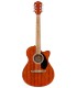 Guitarra eletroacústica Fender modelo FA 135CE Concert V2 All Mahogany