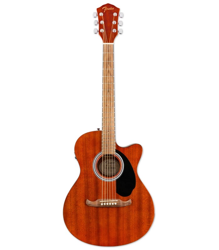 Guitarra electroacústica Fender modelo FA 135CE Concert V2 All Mahogany