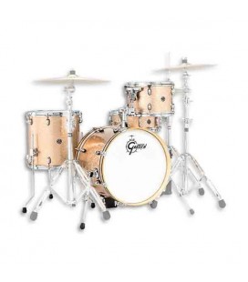 Foto da Bateria Gretsch modelo Catalina Club Jazz na cor Natural brilhante