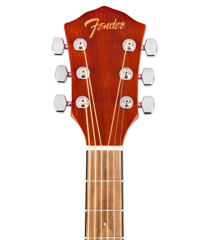 Cabeça da guitarra eletroacústica Fender modelo FA 135CE Concert V2 All Mahogany