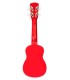 Fundo e ilharga em tília americana do ukulele soprano Laka modelo VUS 15RD